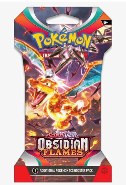 Obsidian Flames Sleeved Booster – PokEmma