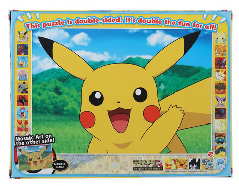 Pokémon Mosaic Art Pikachu™ Double-Sided Jigsaw Puzzle (500pcs)
